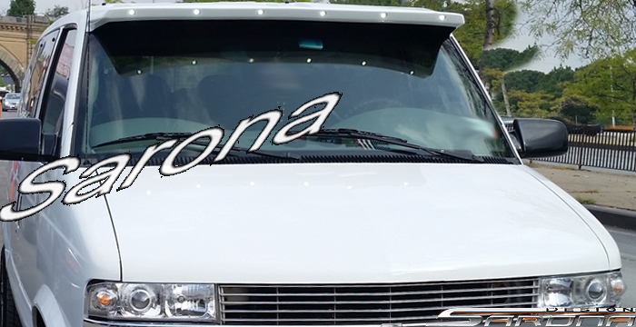 Custom GMC Safari  Mini Van Sun Visor (1995 - 2005) - $349.00 (Part #GM-013-SV)